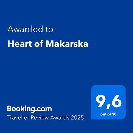 Heart Of Makarska Daire Dış mekan fotoğraf