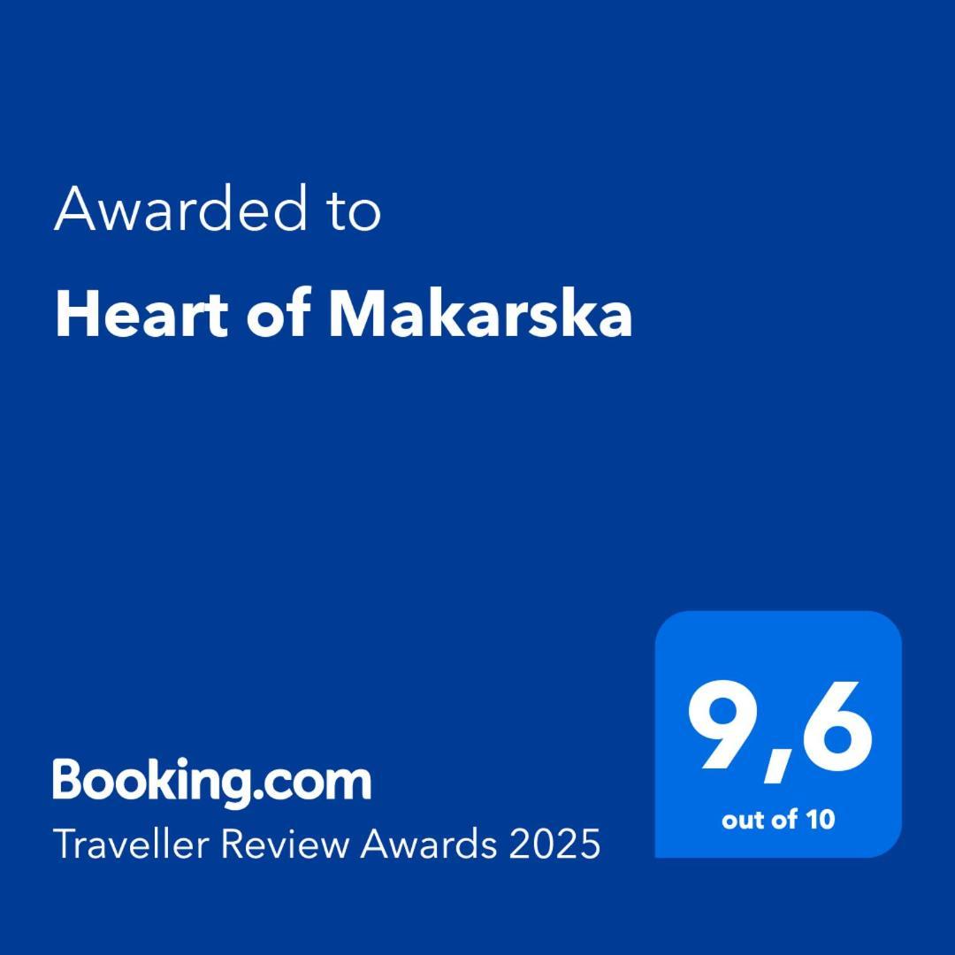 Heart Of Makarska Daire Dış mekan fotoğraf